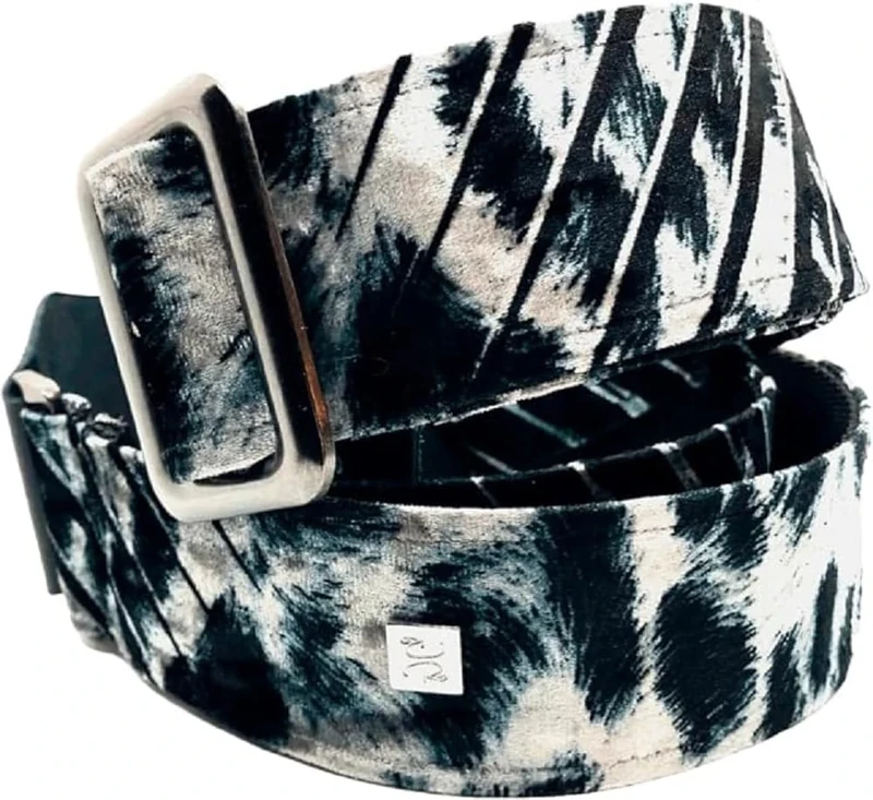 GET'M GET'M Guitar Strap Casandra Black & White 2 Guitar Strap