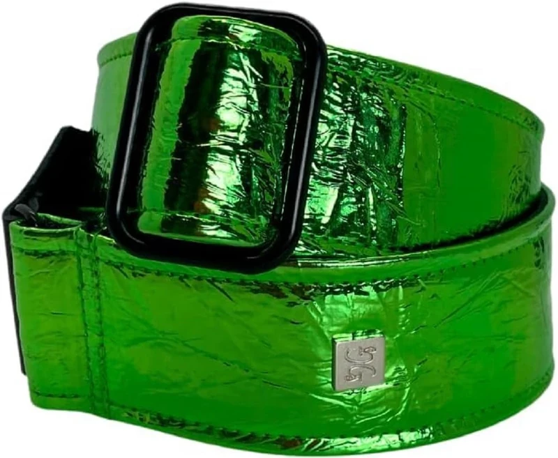 GET'M GET'M Guitar/Bass Strap - Distressed Vernice - Green