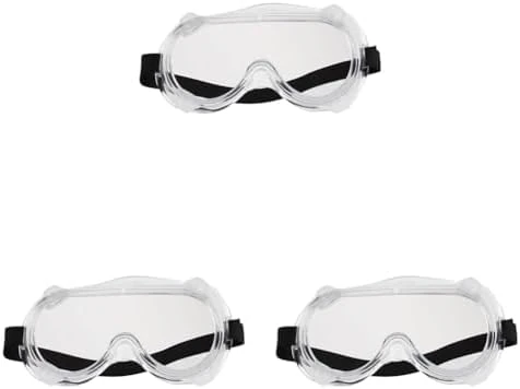 Blackrock Clear Safety Goggles Protective Eyewear with Indirect Vent for Construction, DIY, Laboratory CE Certified Protection Against Liquid Splashes, Dust, Debris and Particles (Pack of 2)