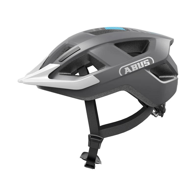 ABUS Aduro 3.0 City Bike Helmet - Sporty Helmet in Stylish Design for Everyday Riding and Touring - For Men and Women - Grey, Size S