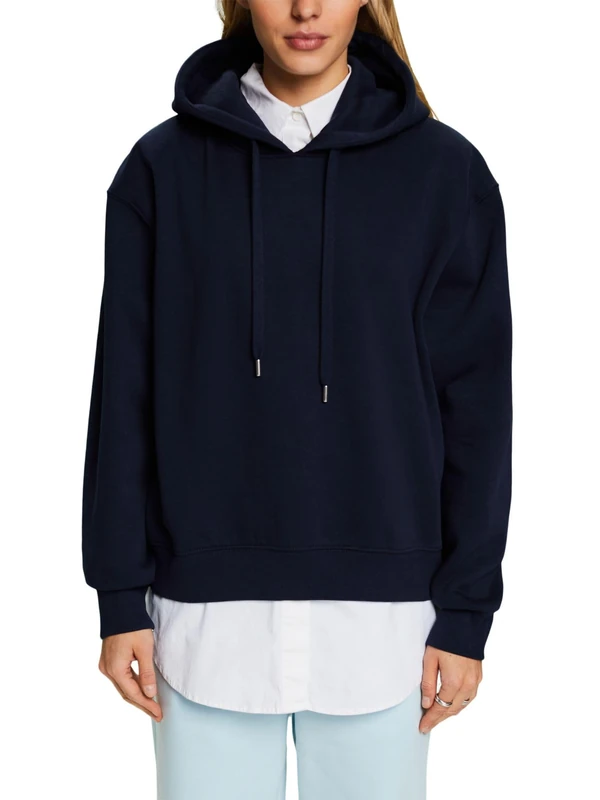 ESPRIT Women's 993ee1j312 Sweatshirt, 400/Navy, M