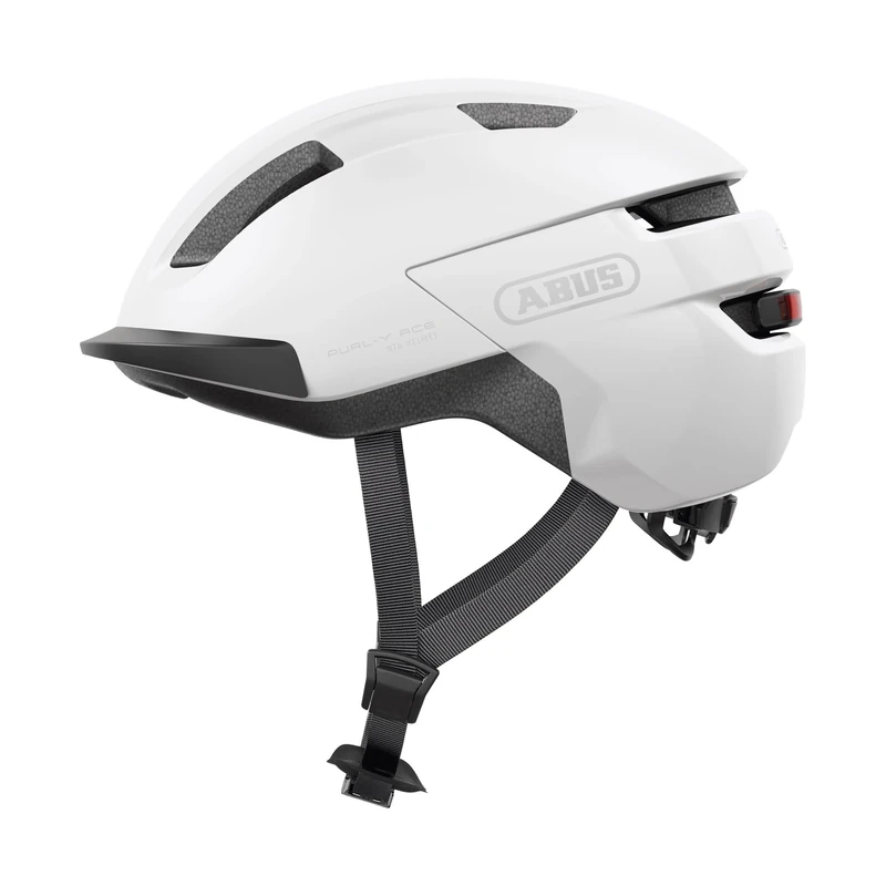 ABUS PURL-Y ACE Bike Helmet with LED Light - Suitable for E-Bike and S-Pedelec Rides