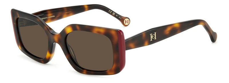 CAROLINA HERRERA Women's GAFAS SOL HER 0182/S O63 53/22/145 Mujer Sunglasses, O63, 53/22/145