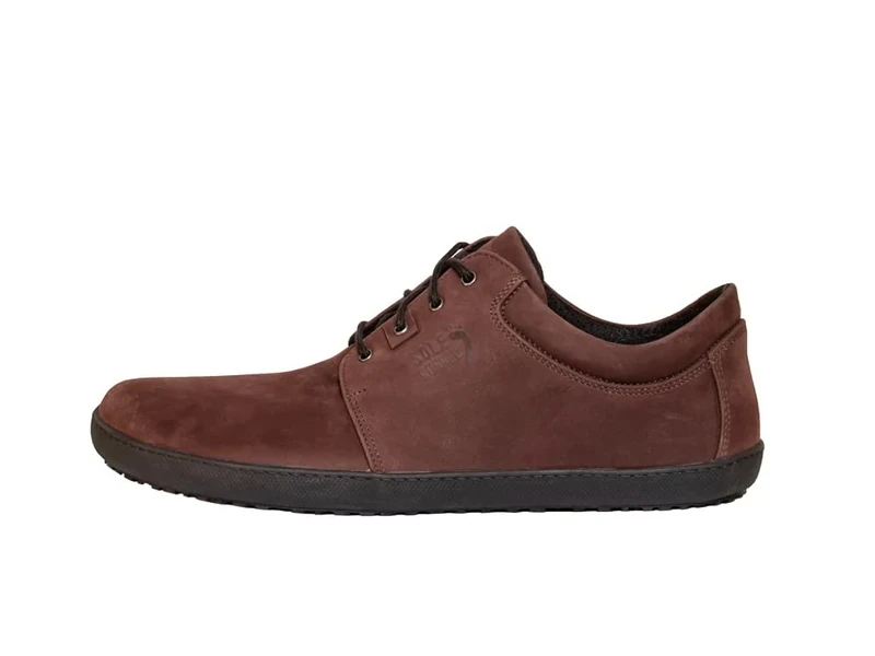 Sole Runner Unisex Kari Sneaker, Dark Brown, 12.5 UK