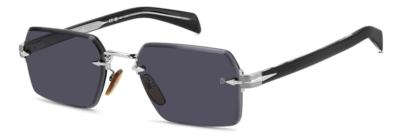 DAVID BECKHAM GAFAS Modelo: DB 7109-S C: RUTHENIUM BLACK Eye size: 56_Bridge size: 20 - Polarized: No - Image 1