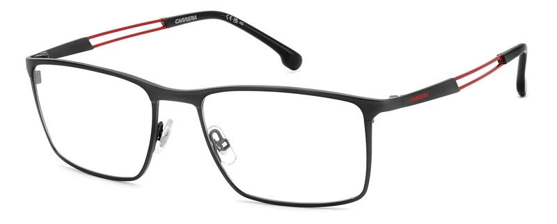 CARRERA CARRERA 8898 BLX MATTE BLACK RED 55/18/140 MAN Eyewear Frame