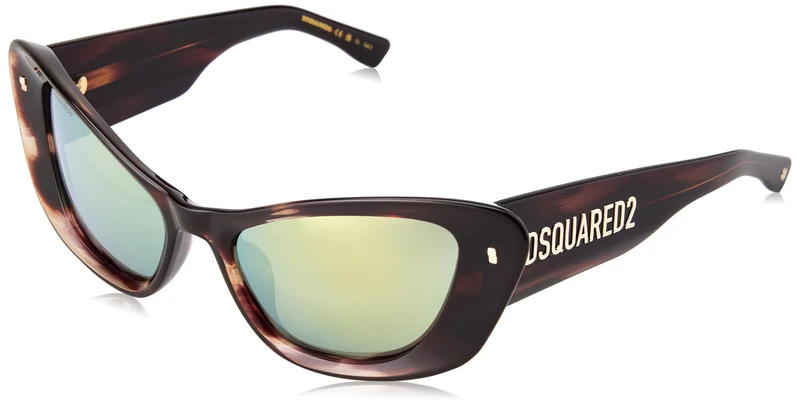DSQUARED2 Women's D2 0118/S EX4 Sunglasses - Brown Horn