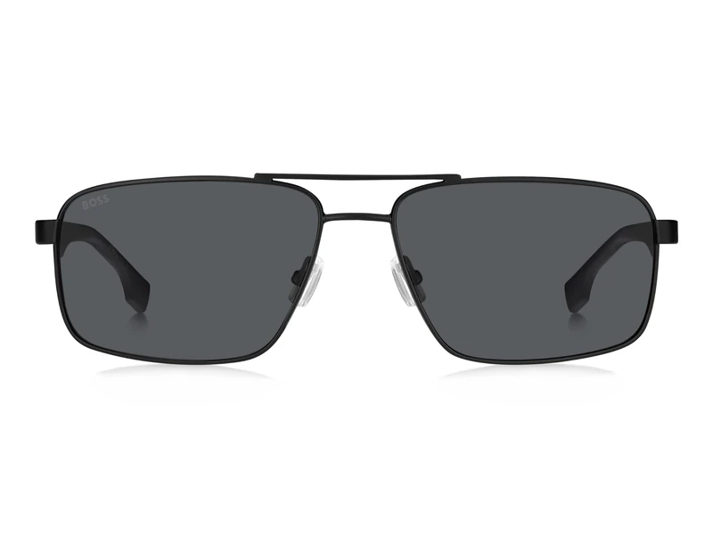 HUGO BOSS BOSS 1580/S Matte black grey 59/16/145 MAN Sunglasses
