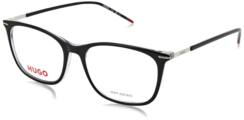 HUGO HG 1278 Glasses Size 52-16 mm Black Crystal