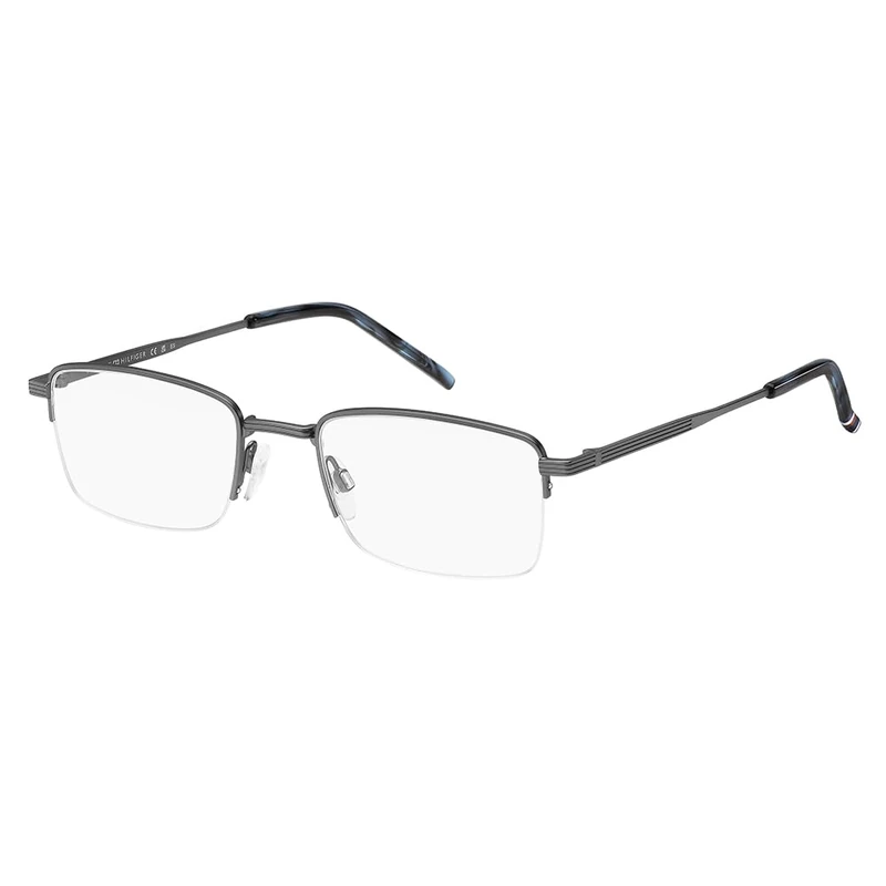 TOMMY HILFIGER TH 2036 R80 MATTE DARK RUTHENIUM 52/21/145 MAN Eyewear Frame