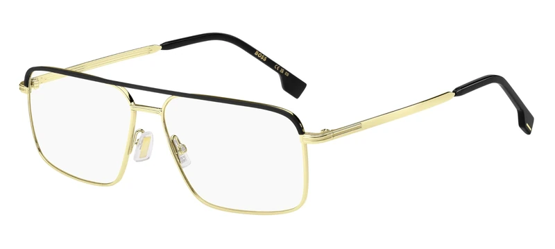 GAFAS HUGO BOSS BLACK - Modelo: BOSS 1606 C: GOLD BLACK_ Eye size: 58_Bridge size: 14 - Polarized: No