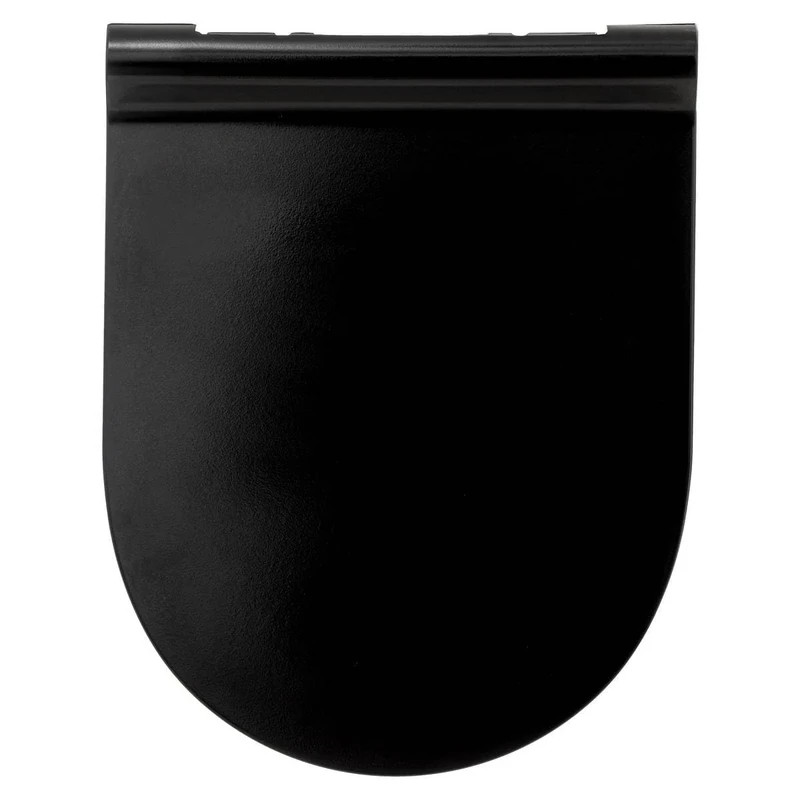 Ultra Slim Toilet Seat Black 5 five simply smart