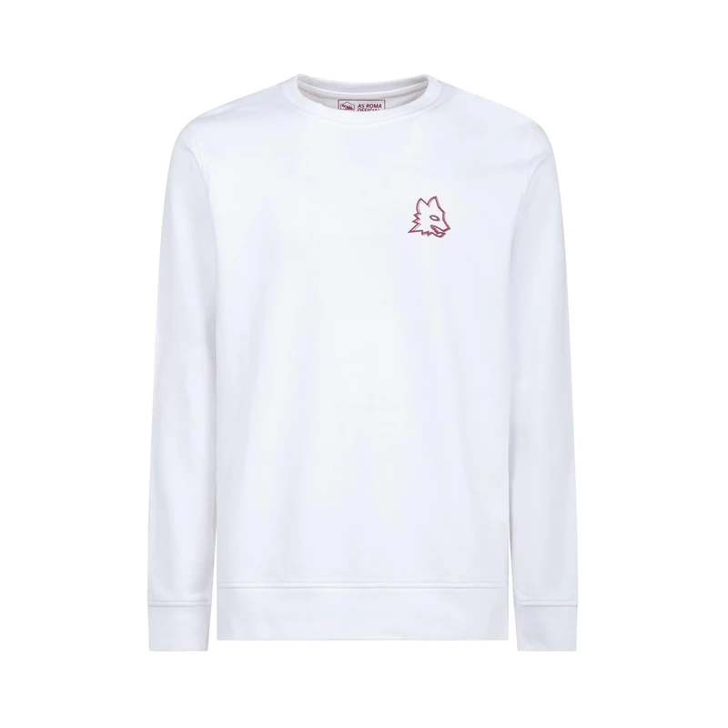 GIL S.R.L. Roma LUPA 3D Sweatshirt White Man S, white, S