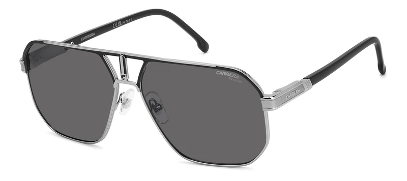 Carrera 1062/S MATTE BLACK DARK RUTHENIUM/GREY 62/14/145 men Sunglasses