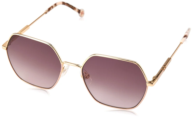 CAROLINA HERRERA Women's GAFAS SOL HER 0183/S BKU 55/18/145 Mujer Sunglasses, BKU, 55/18/145