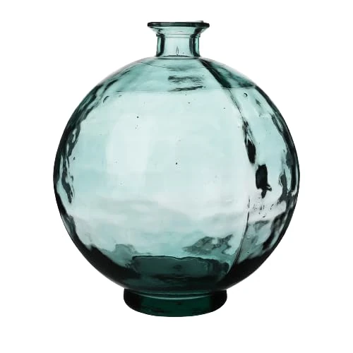 NATURAL LIVING Opera Vase 21 L Recycled Glass Diameter 34 cm x Height 39 cm - Image 1