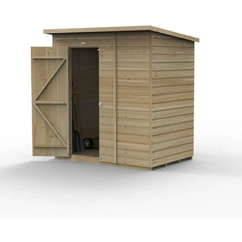 Forest Garden Beckwood 6x4 Pent Shed - No Windows -