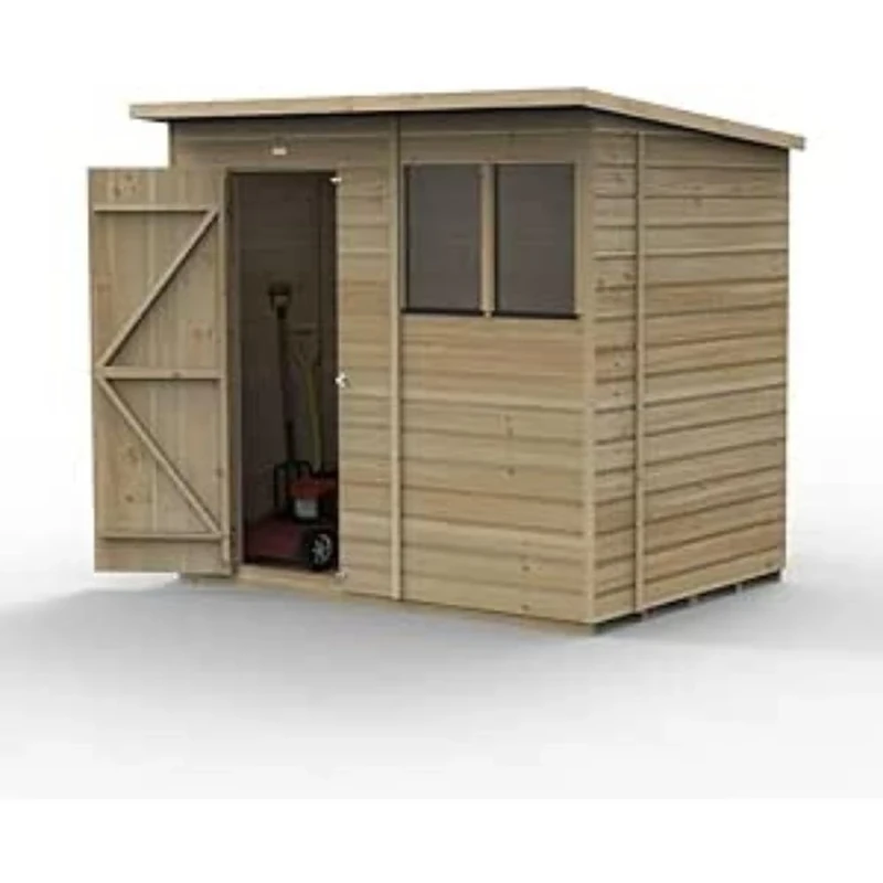 Forest Garden Beckwood 7x5 Pent Shed - 2 Windows -