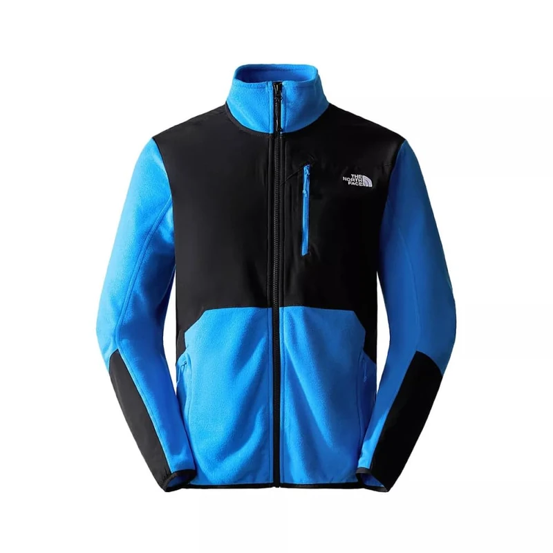 The North Face Glacier Jacket Optic Blue/Tnf Black XS