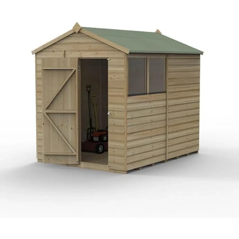 Forest Garden Beckwood 6x8 Apex Shed - 2 Windows