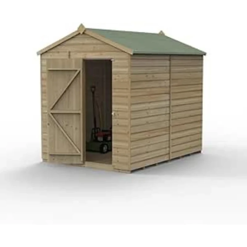 Forest Garden Beckwood 6x8 Apex Shed - No Windows