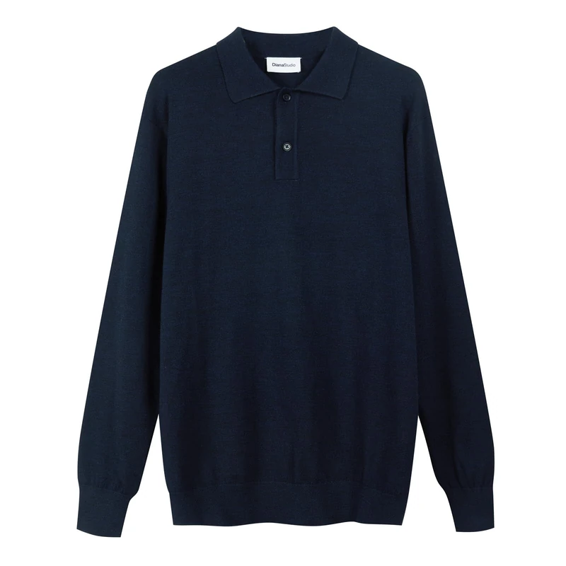 Diana Studio Men's Bu, S Sweater, Blue, S