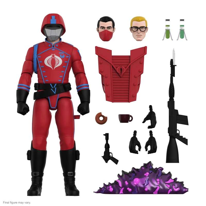 SUPER7 GI Joe Wave 5 figurine Ultimates Cobra Crimson Guard 20 cm