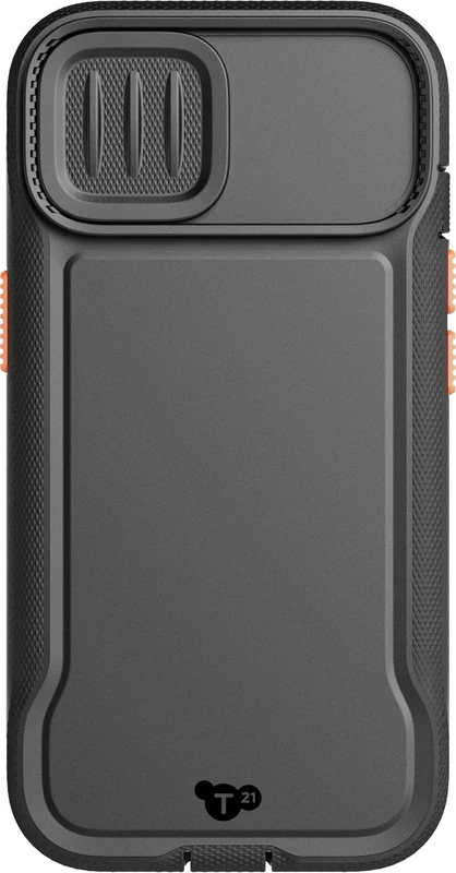 tech21 Evo Max case for iPhone 15 - Compatible with MagSafe - Impact Protection Case - Lanyards included - Black