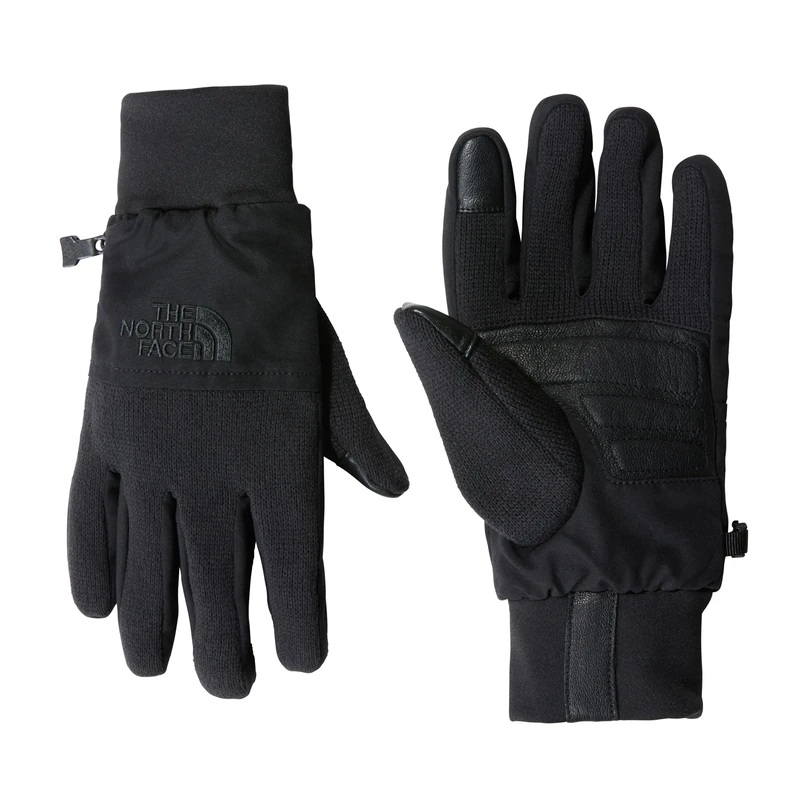 The North Face - Men's Front Range Fleece Gloves - Warm, Water-Repellent - TNF Black Heather - XL