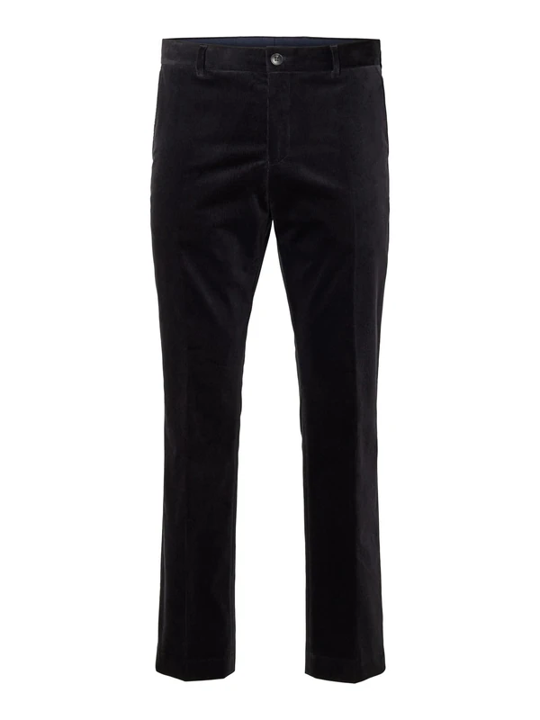 SELECTED HOMME Men's Slhslim-BOE Corduroy TRS B Noos Fabric Trousers, Dark Sapphire, W48 - Image 1