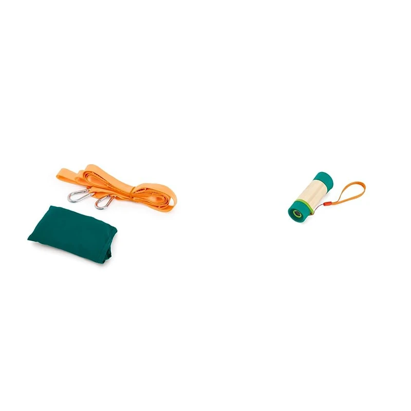 Hape Pocket Swing and Bamboo Childrens Telescope Set - Image 1