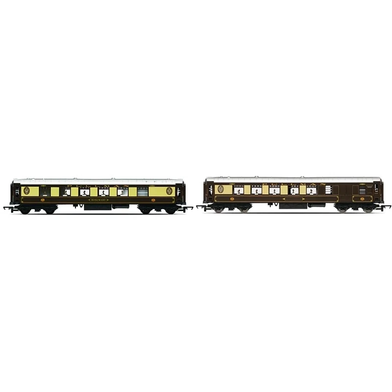 Hornby R4312 RailRoad Pullman Parlour 00 Gauge Coach & R4313 RailRoad Pullman Brake 00 Gauge Coach