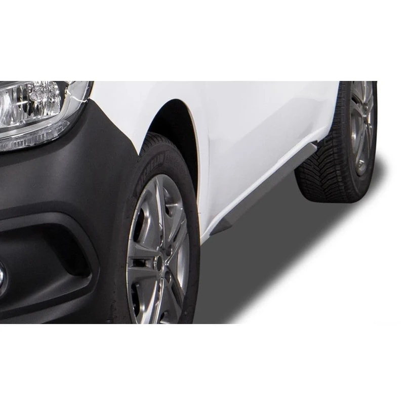 RDX Racedesign Side skirts compatible with Mercedes Citan & T-Class (W420) 2021- 'Slim' (ABS)