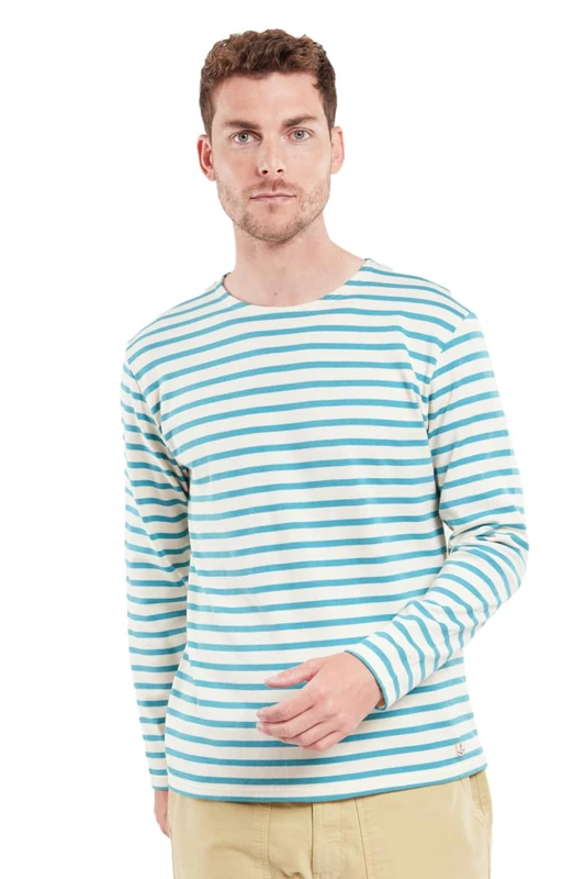 Armor Lux Heritage Long Sleeve Sailor, Nature/Pagoda, M