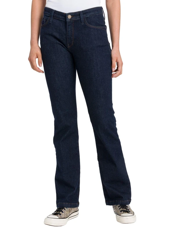 Cross Women's Lauren Jeans, Rinsed, 33 W/30 L - Image 1