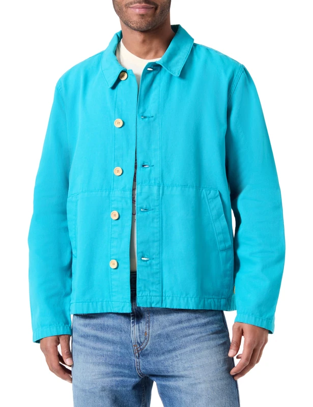 Armor Lux Men's Heritage Fisherman Jacket, Pagoda, XL
