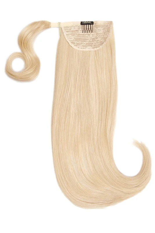 Luxury Gold 22'' 120g Human Hair Pony -613/18 Champagne Blonde