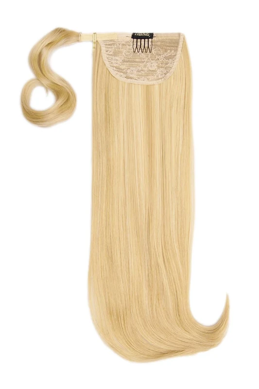 Luxury Gold 22'' 120g Human Hair Pony -611/KB88 Golden Blonde
