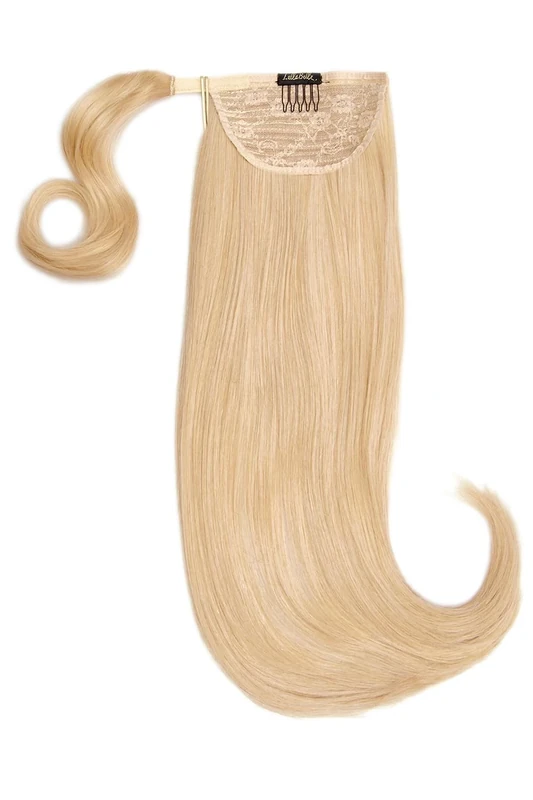 Luxury Gold 22'' 120g Human Hair Pony -27/613 Honey Blonde