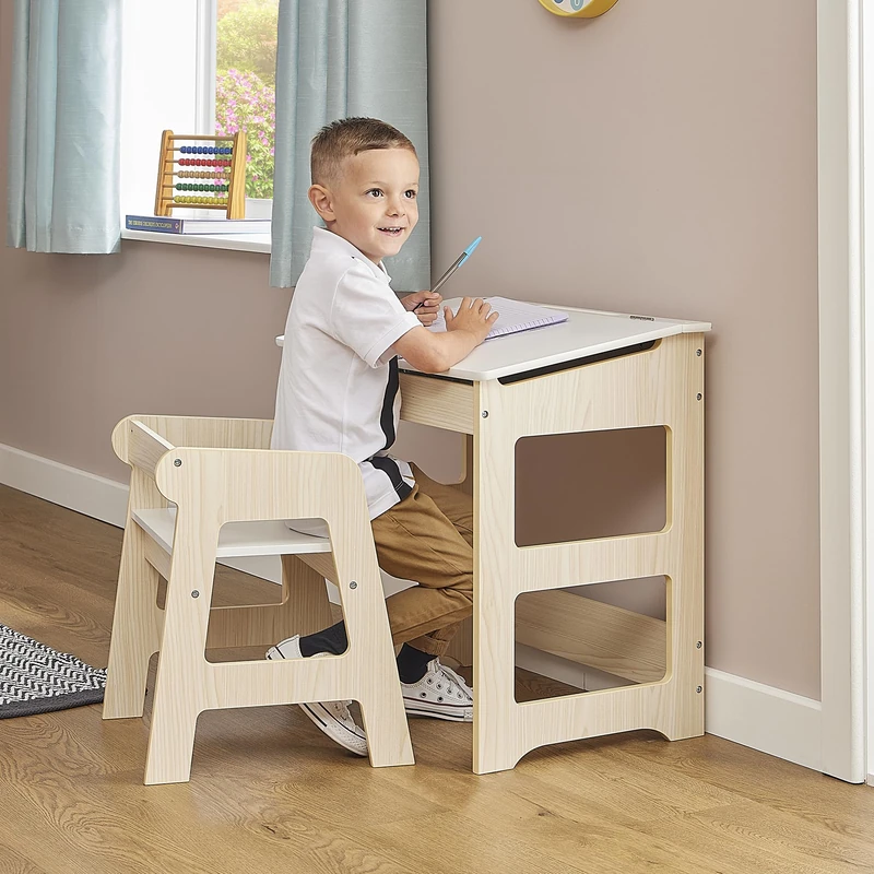 Liberty House Toys Kids Scandi Study Desk and Chair