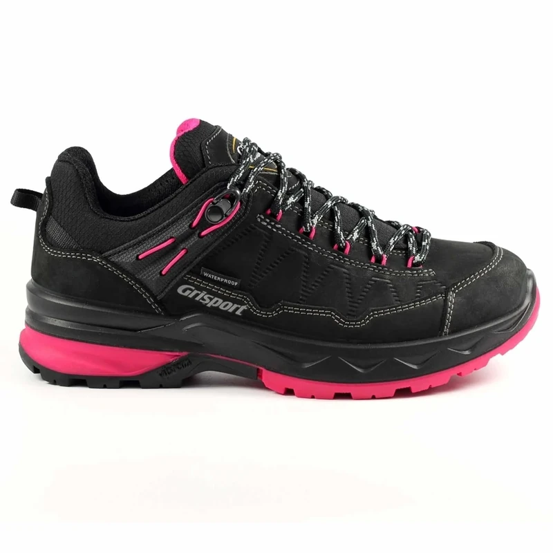 Grisport Ladies Bodmin Black Walking Shoe 38 Black