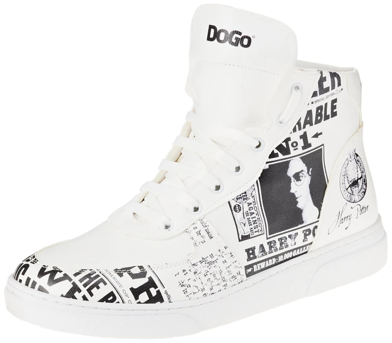 DOGO Women's Wb Ace Boots Sneaker, White, 6.5 UK