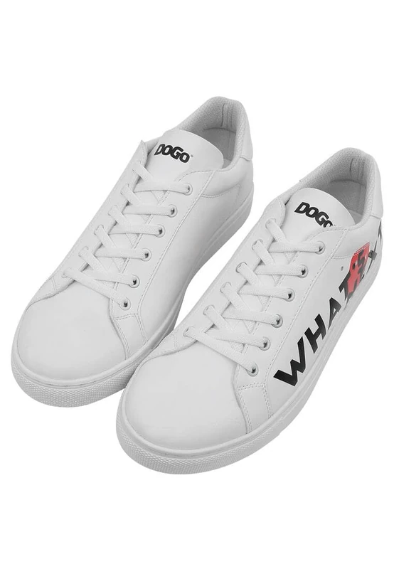 DOGO Ace Sneakers Men, White, 10.5 UK