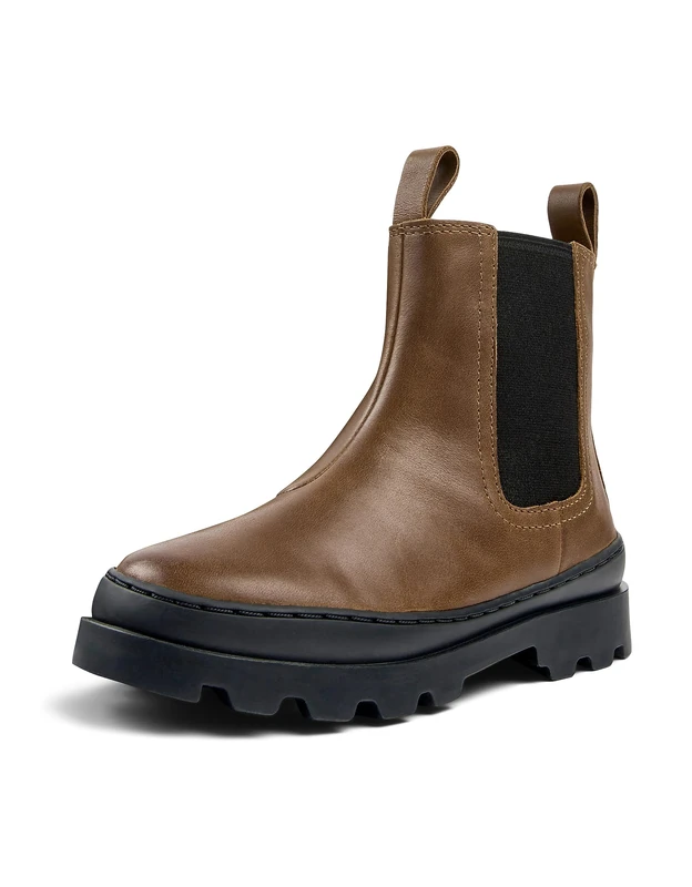 Camper Brutus Kids, Chelsea Bootie, Medium brown 1,