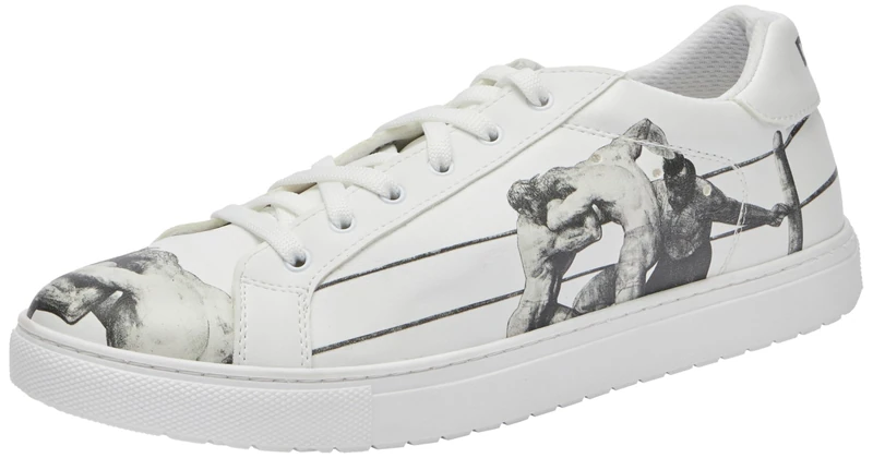 DOGO Ace Men's Trainers Sneaker, White, 7.5 UK