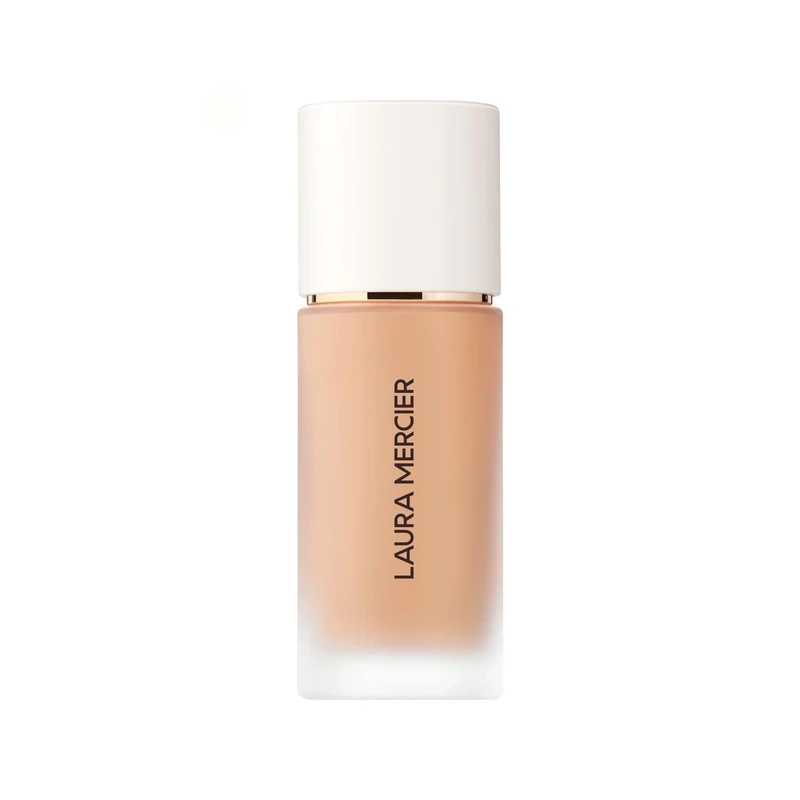 Laura Mercier Real Flawless Weightless Perfecting Waterproof Liquid Foundation: Medium-Buildable Coverage, 12 HR Fade-Proof Wear, Natural Finish, Hydrating, Long Lasting, Non-Comedogenic