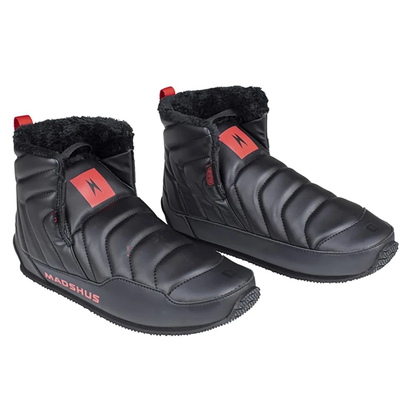 Madshus AFTER RACE BOOTIES 2.0, Unisex - Adult booties, red - black, M (EU: 40-42 / cm: 24.5-26) - 18G2601.1.1.M