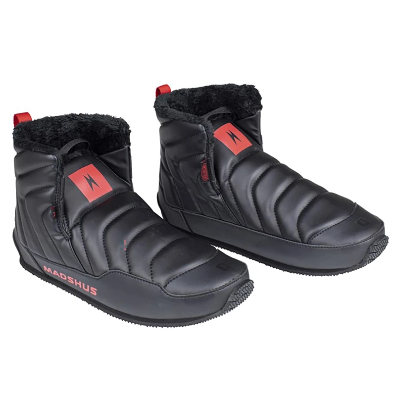 Madshus AFTER RACE BOOTIES 2.0, Unisex - Adult booties, red - black, S (EU: 37.5-40 / cm: 22.75-24.5) - 18G2601.1.1.S - Image 1