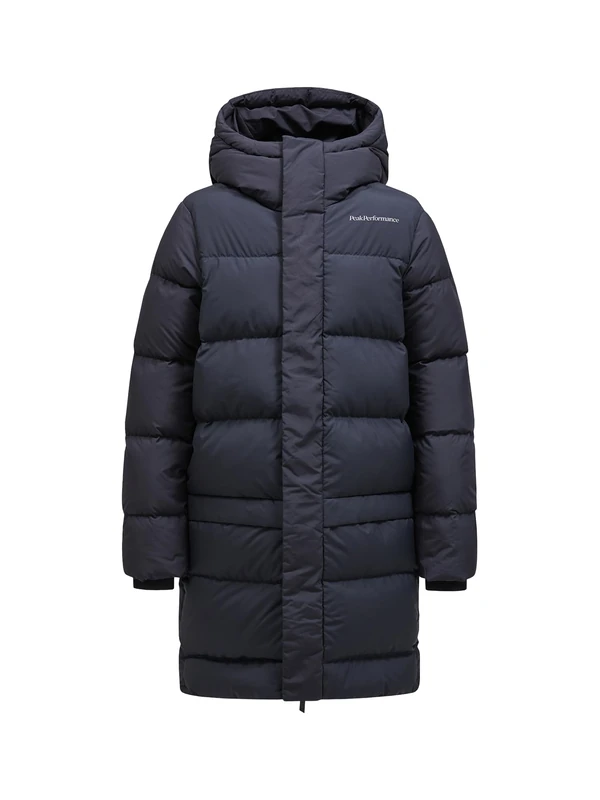 Peak Performance Unisex Kid's X Parka, Black, M - Image 1