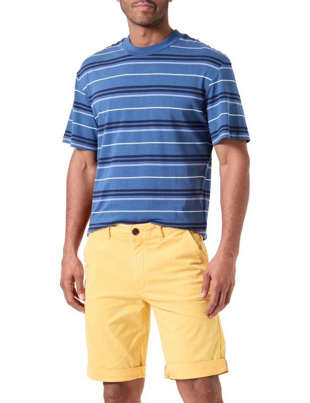Armor Lux Men's Bermuda Shorts Rompers, Yellow E24, 30